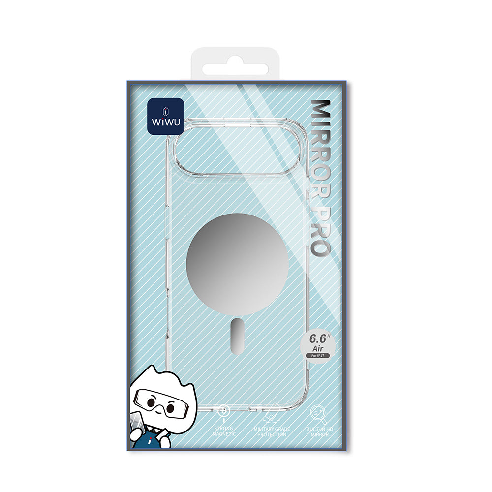 Wiwu MCC-701 iPhone 17 Air Magsafe Aynalı Pro Serisi Sert PC Telefon Kılıfı Wiwu MCC-701 iPhone 17 Air Magsafe Aynalı Pro Serisi Sert PC Telefon Kılıfı